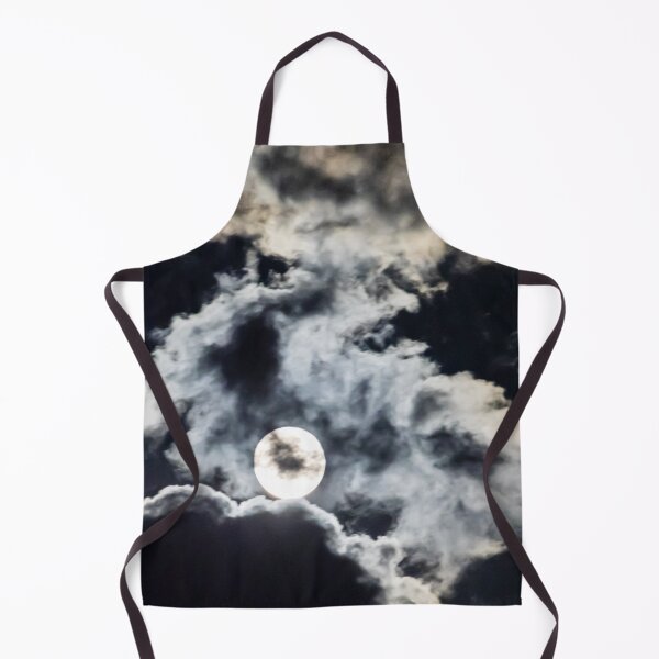Item preview, Full Moon Behind Dramatic Clouds At Night With Moody Moonlight And Eerie Sky Atmosphere designed and sold by Nmallia.