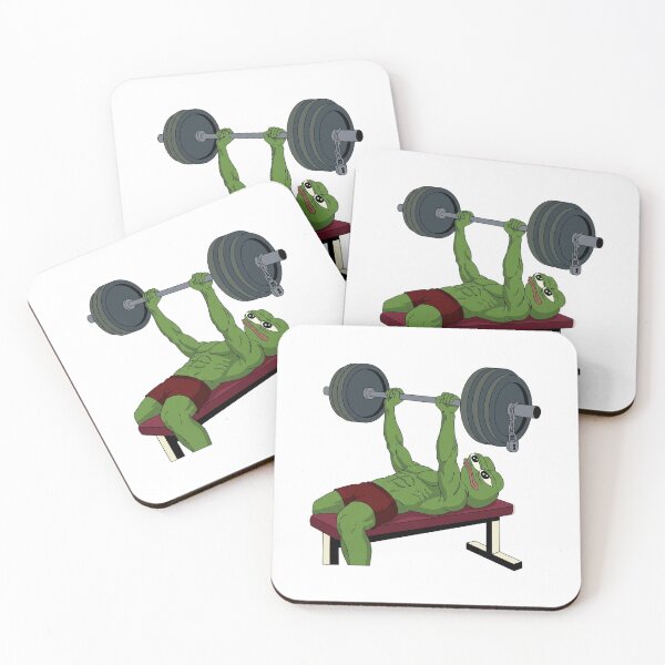 Item preview, Pepe Gym frog meme designed and sold by 2-Of-A-Kind.