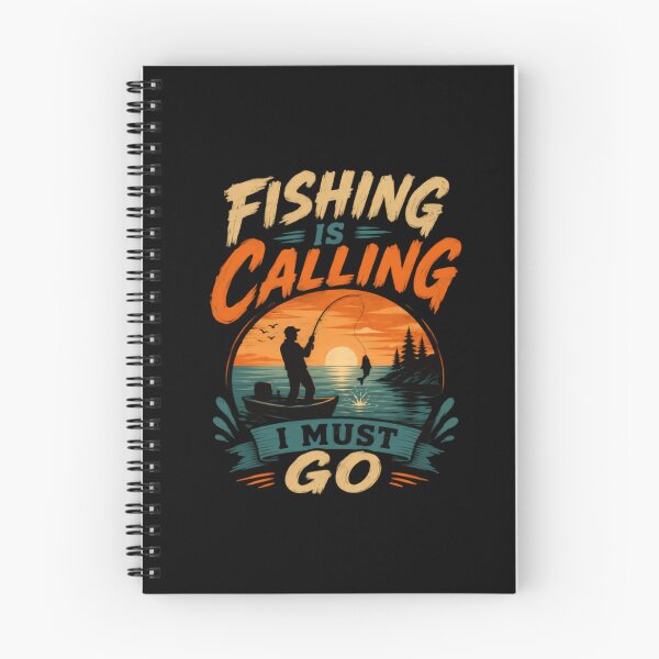Item preview, Fishing Is Calling I Must Go Angler Fisherman Outdoorsman Hobby designed and sold by HumansStuck12.