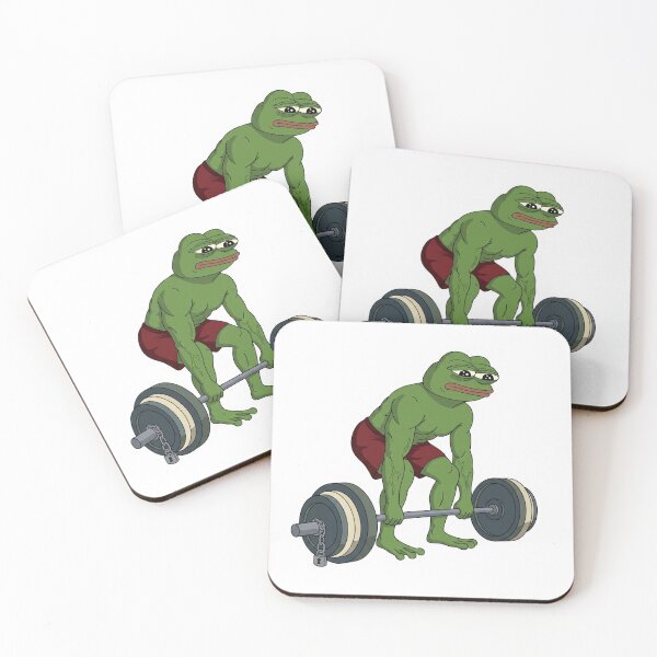Item preview, Pepe Gym frog meme designed and sold by 2-Of-A-Kind.