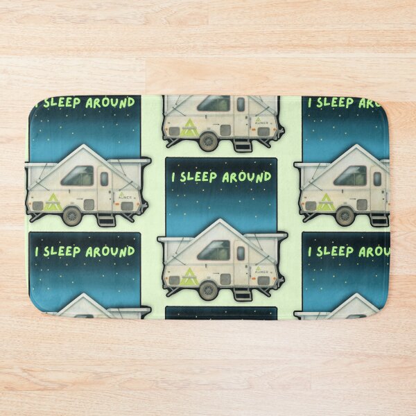 Item preview, A Frame, Aliner Camper I sleep around  designed and sold by MsBrillMakes.