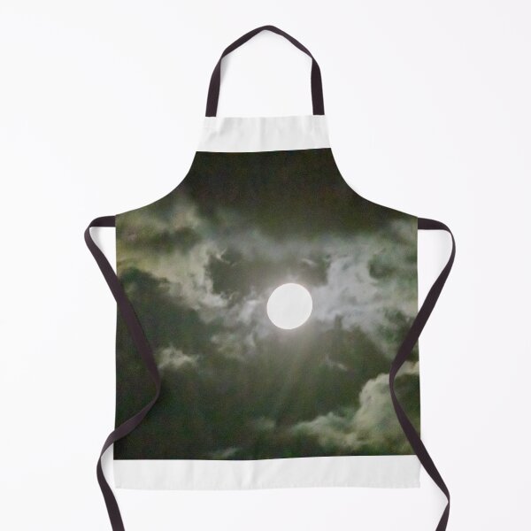 Item preview, Full Moon Behind Dramatic Clouds At Night With Moody Moonlight And Eerie Sky Atmosphere designed and sold by Nmallia.