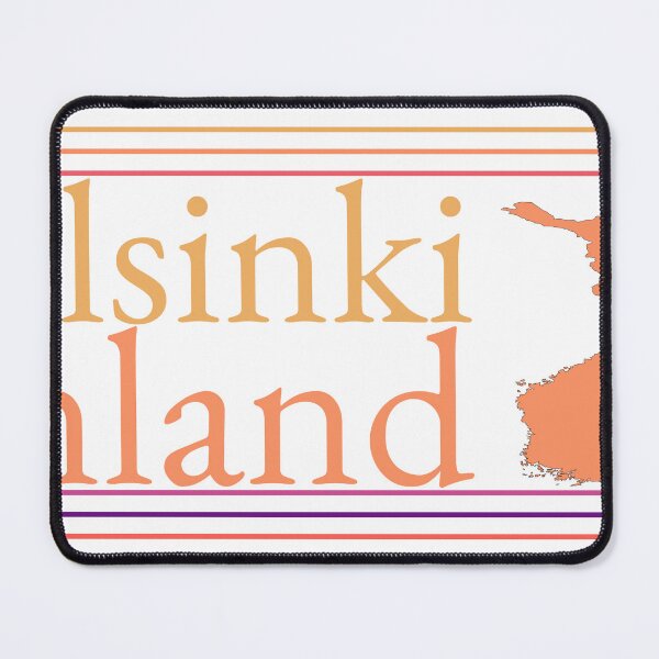 Item preview, Helsinki Finland City Marked On Country Map designed and sold by TheIconSmith.