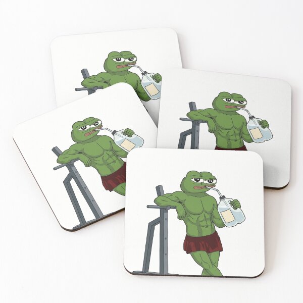 Item preview, Pepe Gym frog meme designed and sold by 2-Of-A-Kind.