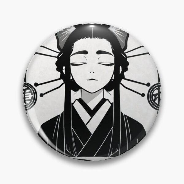 Item preview, Art - Androgynous Figure Inspired by Ukiyo-e, Feline Meditation designed and sold by AnimeShin.