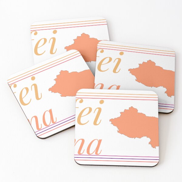 Item preview, Hefei China City Marked On Country Map designed and sold by TheIconSmith.