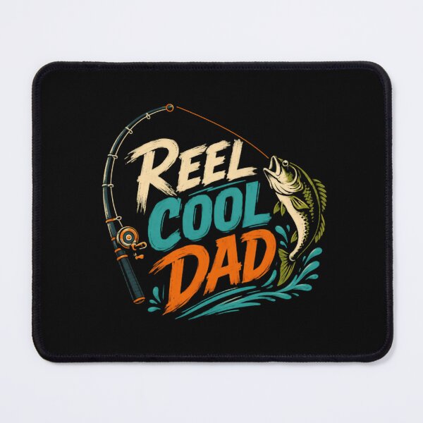 Item preview, Reel Cool Dad Fishing Father Angler Fisherman Gift designed and sold by HumansStuck12.