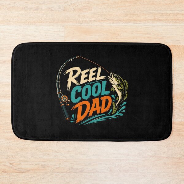 Item preview, Reel Cool Dad Fishing Father Angler Fisherman Gift designed and sold by HumansStuck12.