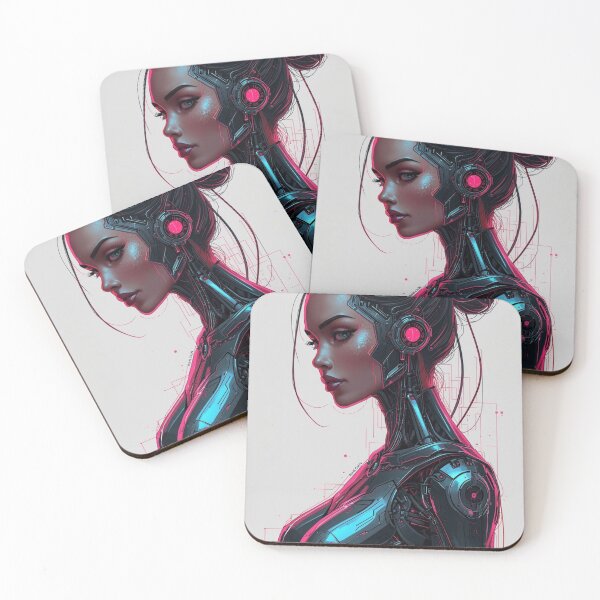 Item preview, Cyborg Girl designed and sold by ArtCraftLab.