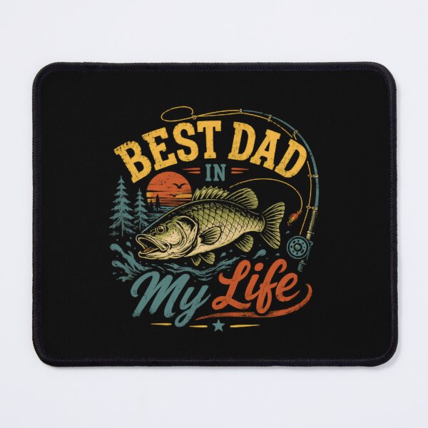 Item preview, Best Dad In My Life Fishing Father Angler Gift designed and sold by HumansStuck12.
