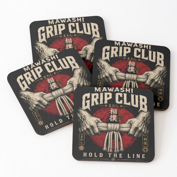 Item preview, Mawashi Grip Club Japanese Sumo Wrestling Design designed and sold by Orbit Ink.