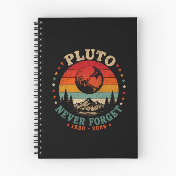 Item preview, Pluto Never Forget 1930 - 2006 Astronomy Space Lover Dwarf Planet designed and sold by HumansStuck12.