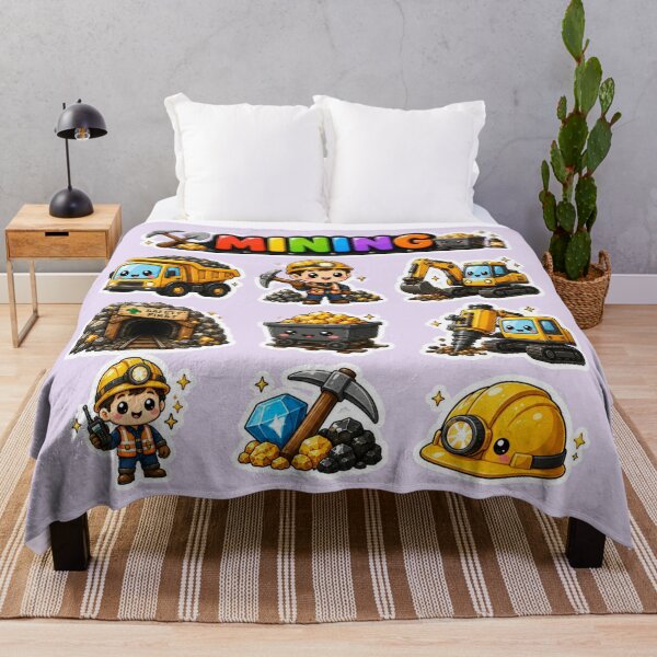 Item preview, Kawaii Heavy Machinery & Mining Adventure designed and sold by JoangRama.