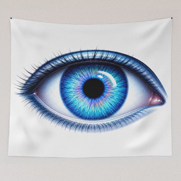 Item preview, Blue eye designed and sold by cat-and-pigeon.