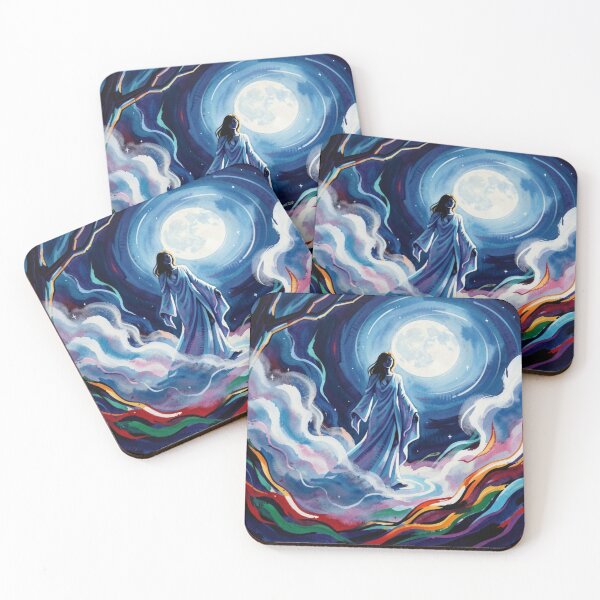 Item preview, Ink Wash – Soft Ink Flow & Dusk Glow, Monet Inspired designed and sold by FotoworldEdel.