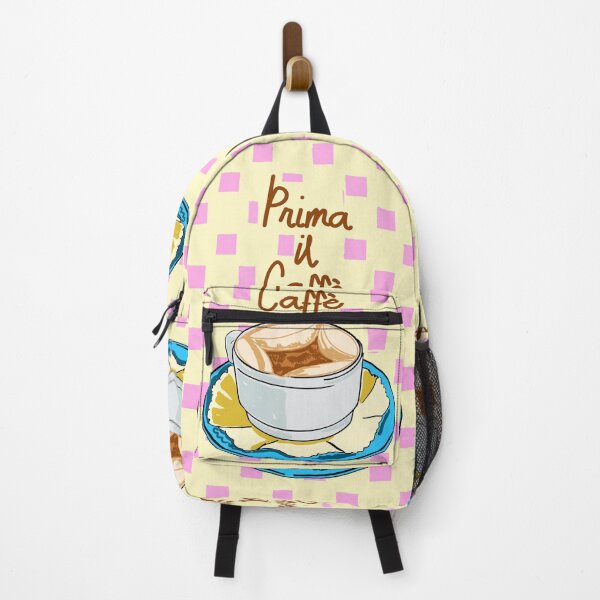 Item preview, Prima Il Caffè Retro Coffee Checkered Italian designed and sold by MaiZephyr.