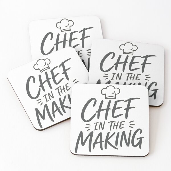 Item preview, CHEF IN THE MAKING Minimalist | Cooking Chef Hat Quote Design designed and sold by Ahmed Nedji.