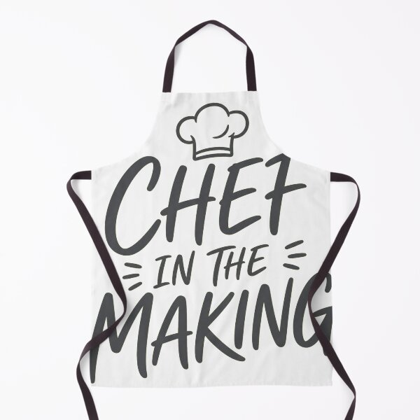 Item preview, CHEF IN THE MAKING Minimalist | Cooking Chef Hat Quote Design designed and sold by Ahmed Nedji.