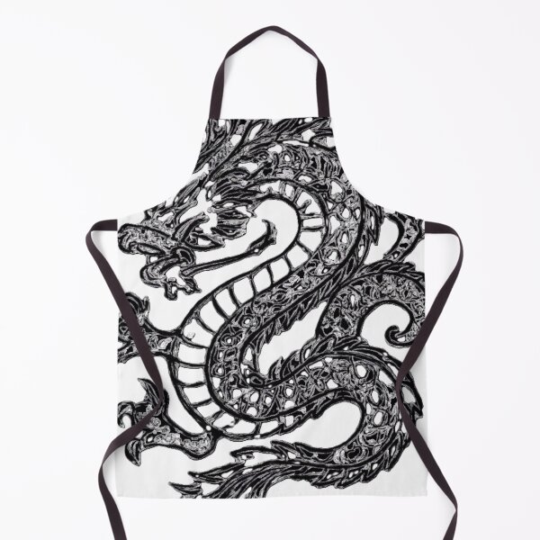 Item preview, Illustration of a Japanese dragon or divine dragon; tattoo style(2) designed and sold by JpnArts-Sak981.