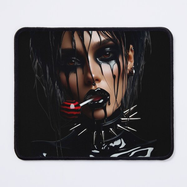 Item preview, Dripping Black Makeup Lolli Punk designed and sold by Voodoo Store Paranormal Collections.