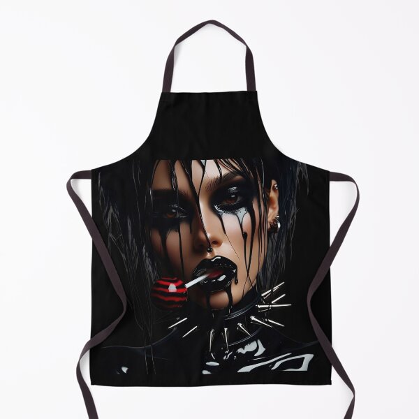 Item preview, Dripping Black Makeup Lolli Punk designed and sold by Voodoo Store Paranormal Collections.