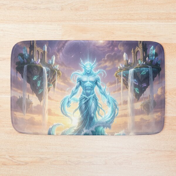 Item preview, Cosmic Ocean Deity – Ethereal Fantasy Art designed and sold by LittleBigGifts.