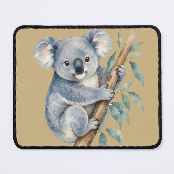 Item preview, Watercolor Koala — Soft Gentle Art Sticker designed and sold by NUFADE.