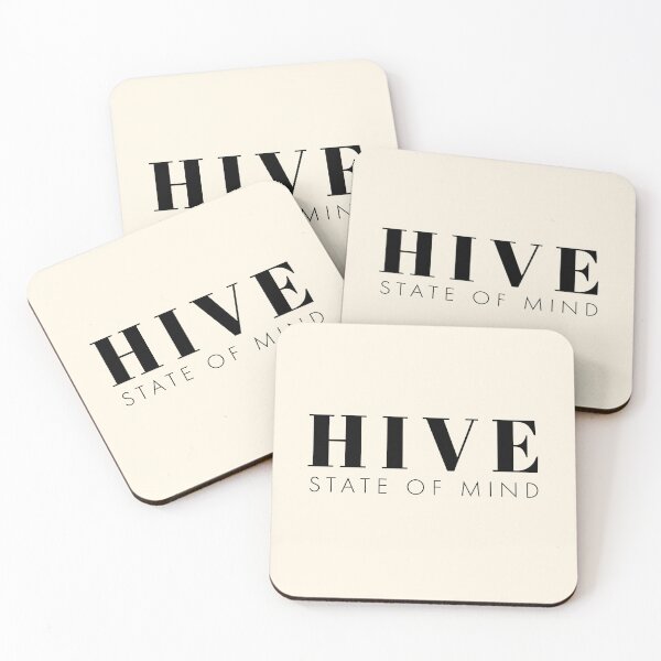 Item preview, Hive State of Mind – Minimalist Beekeeper Typography Gift for Bee Lovers designed and sold by Hello Hobbies.