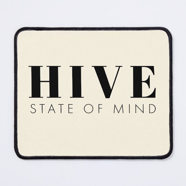 Item preview, Hive State of Mind – Minimalist Beekeeper Typography Gift for Bee Lovers designed and sold by Hello Hobbies.