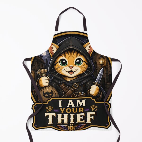 Item preview, Cute Cat Thief designed and sold by ZiemSynd.