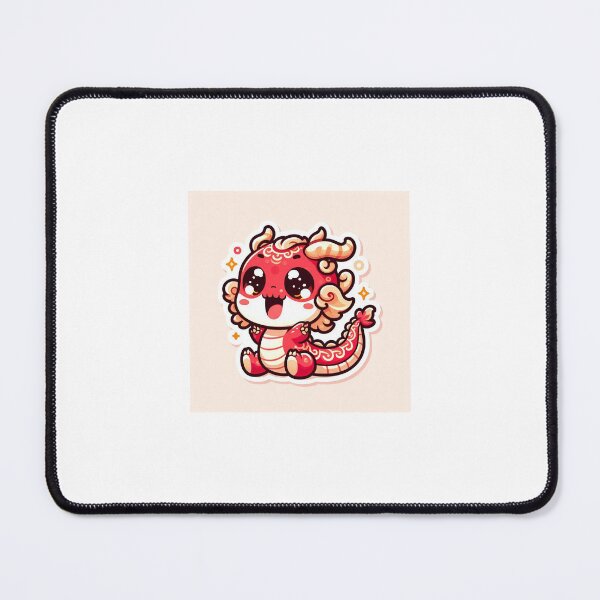 Item preview, Kawaii Chinese Dragon Sticker | Cute Pastel Lunar Myth designed and sold by PastelPawsArt.