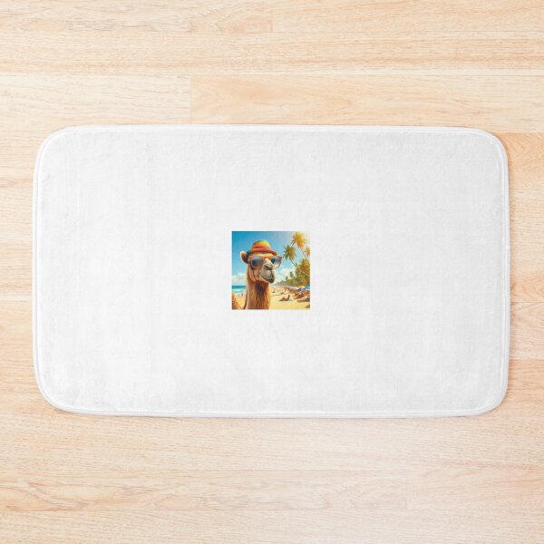 Item preview, Camel on a beach wearing a hat and sunglasses designed and sold by ProofChalice721.