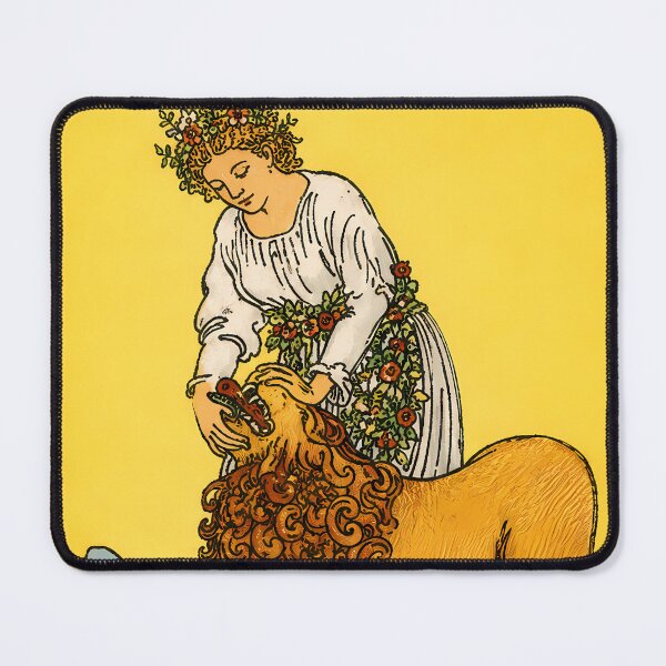 Item preview, Strength Tarot Card: Inner Power Courage designed and sold by Clavivs.