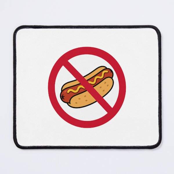 Item preview, No Hot Dog Funny Hotdog Lover Anti Hot Dog Design designed and sold by MonkiFlipp.
