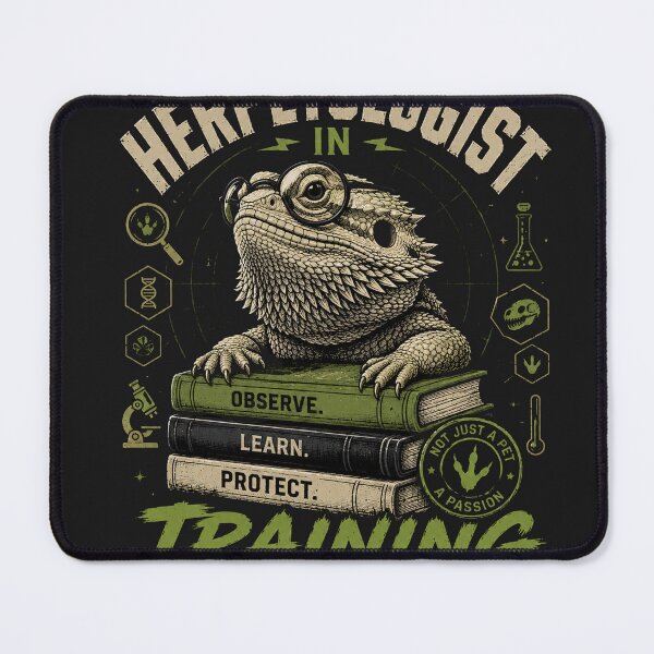 Item preview, Herpetologist in Training Bearded Dragon Tee designed and sold by Hanno0.