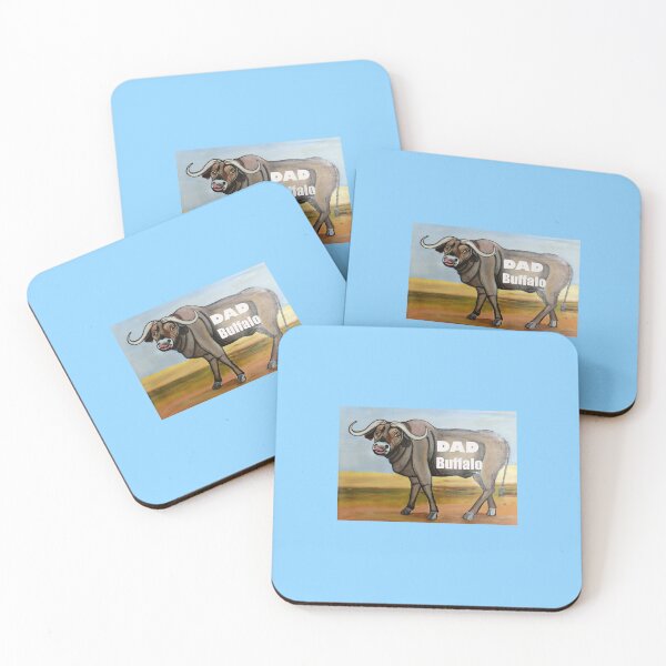 Item preview, Dad Buffalo – Strong & Fearless Father's Day Gift designed and sold by annenambiro.