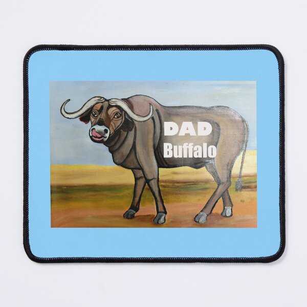 Item preview, Dad Buffalo – Strong & Fearless Father's Day Gift designed and sold by annenambiro.