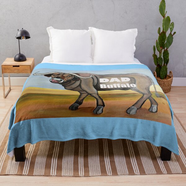 Item preview, Dad Buffalo – Strong & Fearless Father's Day Gift designed and sold by annenambiro.