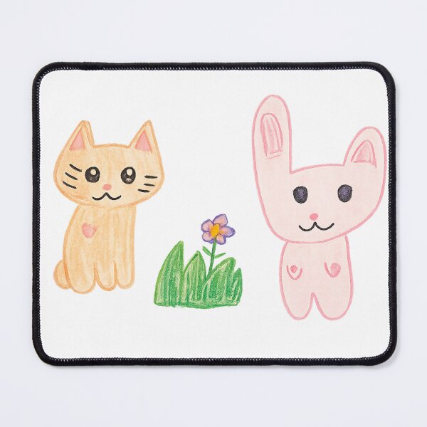 Item preview, cute cat and bunny friends designed and sold by NEKOAME-Japan.