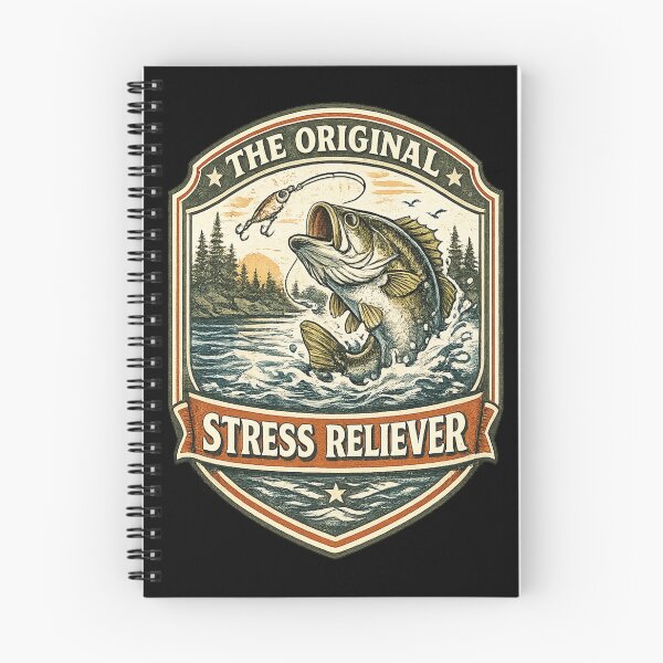 Item preview, The Original Stress Reliever Fishing Vintage Design designed and sold by weeomano.