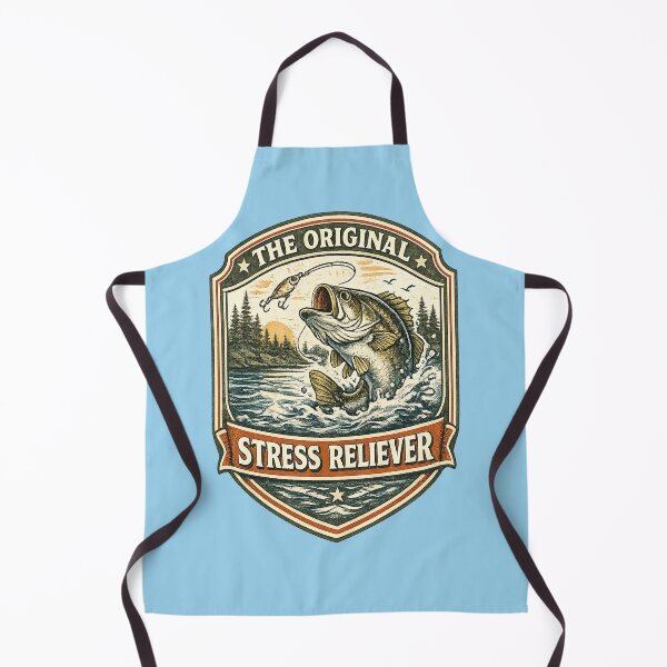 Item preview, The Original Stress Reliever Fishing Vintage Design designed and sold by weeomano.