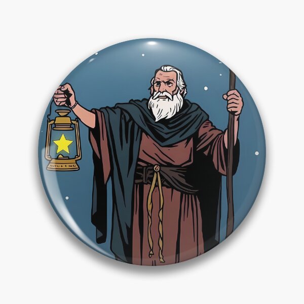 Item preview, Mystical Hermit Tarot Card - Guidance Self-Discovery designed and sold by Clavivs.