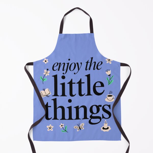 Item preview, Enjoy the Little Things | Positive Quote | Minimalist Floral Typography Design designed and sold by innerfaith.