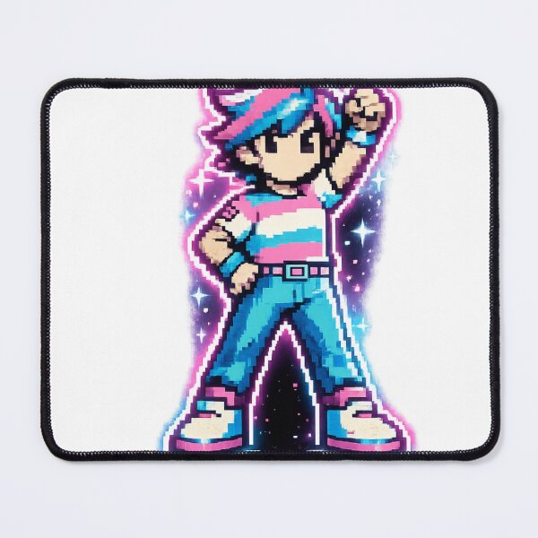 Item preview, Pixel Art Retro 80s Hero Character - Vintage Gaming designed and sold by irfanshikh.