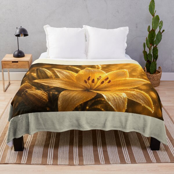 Item preview, Golden Lily in Bloom designed and sold by Violafleurviolett.