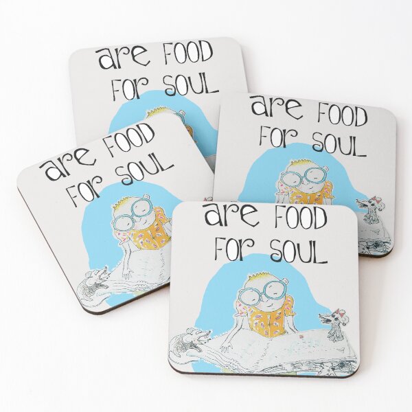 Item preview, Books Are Food For Soul - Little Boy and Mice (Original Design by ACCI) designed and sold by VanyssaGraphics.