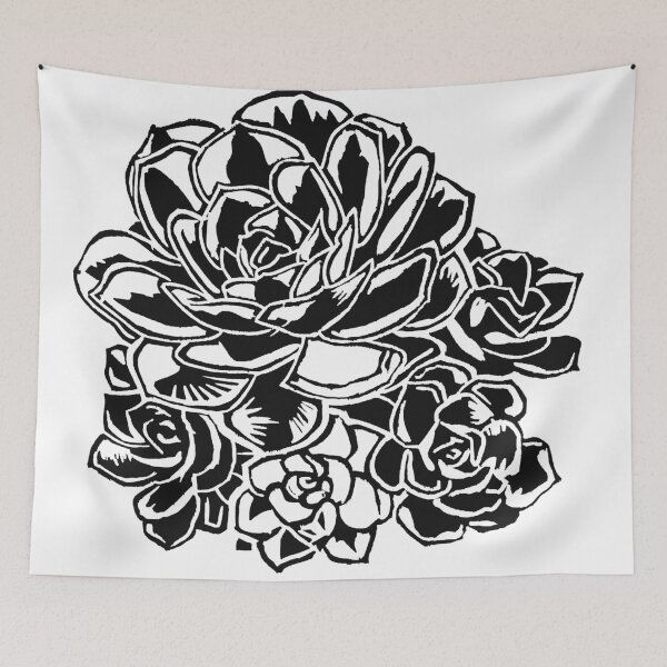 Item preview, The Desert Rose Graptoveria - Black Edition | Sacred Plants Collection designed and sold by Aren Ra.