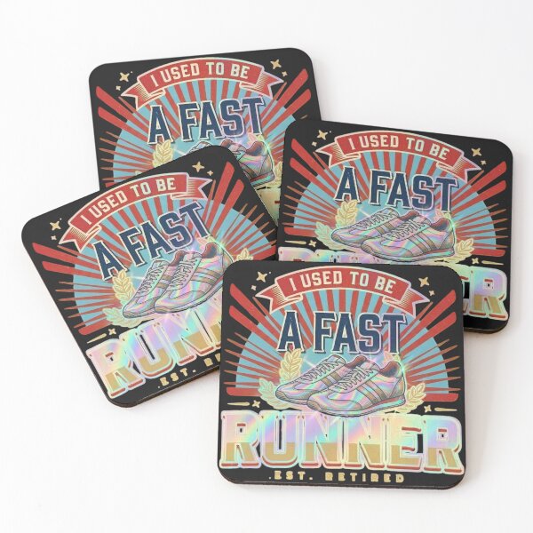 Item preview, I Used To Be A Fast Runner - Vintage Holo Sports Aesthetic designed and sold by zuczekgti.