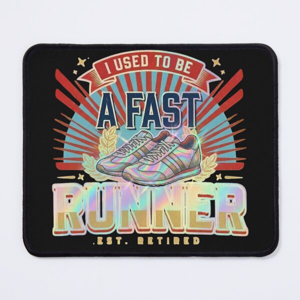 Item preview, I Used To Be A Fast Runner - Vintage Holo Sports Aesthetic designed and sold by zuczekgti.