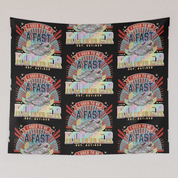 Item preview, I Used To Be A Fast Runner - Vintage Holo Sports Aesthetic designed and sold by zuczekgti.